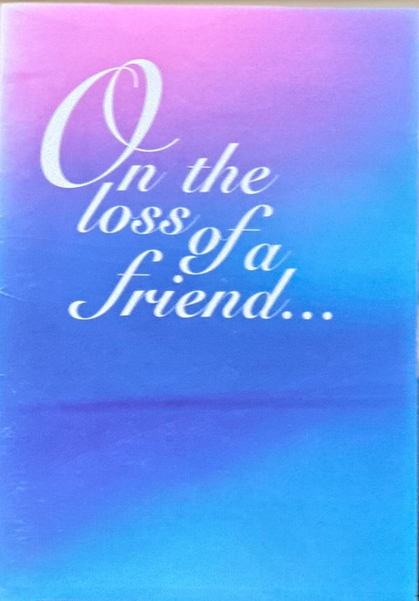 On the Loss of a Friend