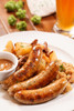 Hermann Wurst Haus Mushroom & Swiss Bratwurst Hermann Wurst Haus Mushroom & Swiss Bratwurst