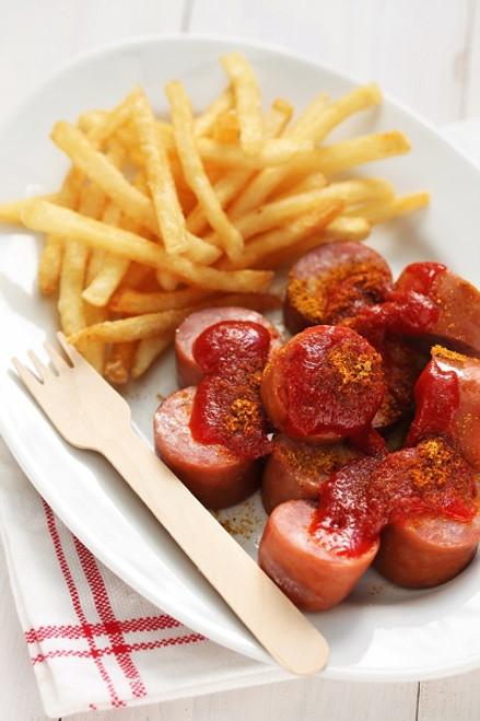 Currywurst from the Hermann Wurst Haus