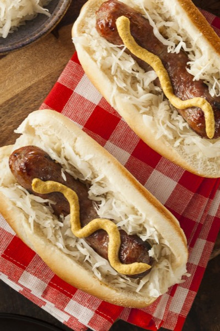 Hermann Wurst Haus Garlic & Butter Chicken Bratwurst