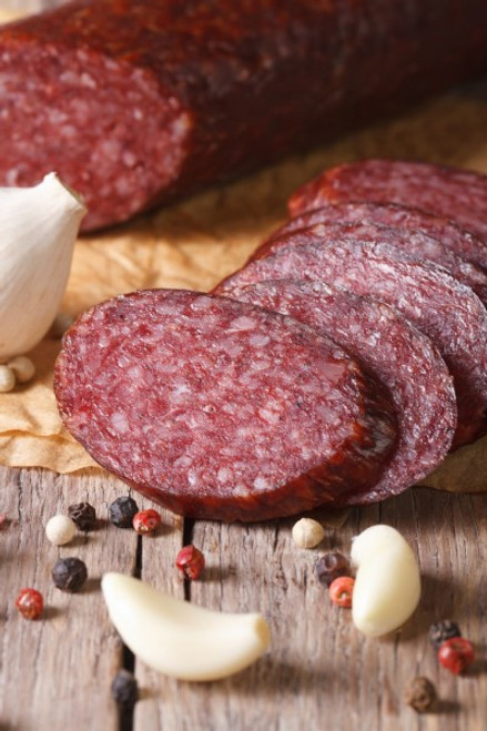 Old Fashioned German Style Summer Sausage