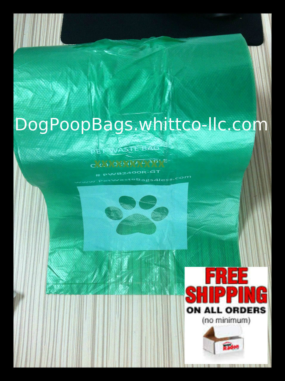 Dog poop bags Waste