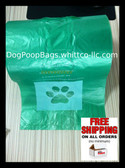 Pet Mitten - Poopy Pouch Doggy Poo NON OEM w/handles easy tie (PWB400R-GT) 400 bags on a roll