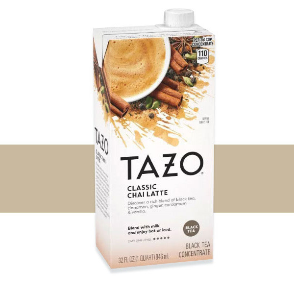 Tazo Chai: Classic Chai Latte (Liquid Concentrate 1:1)