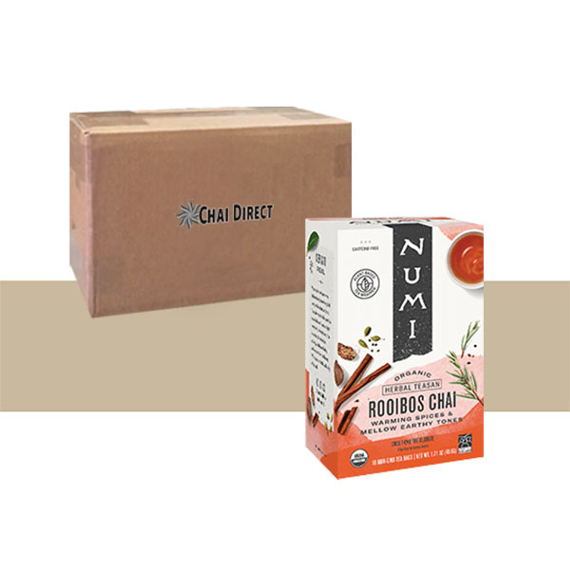 Numi Rooibos Chai Tea Chai Direct