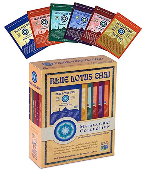 Blue Lotus Masala Chai Collection (Instant Dry Mixes)