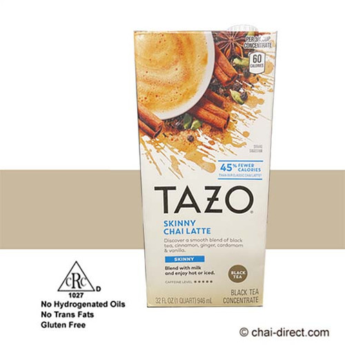 TAZO chai: Skinny Chai Latte