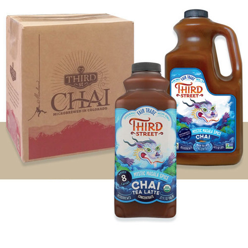 Third Street Chai: Mystic Masala Spice Chai Tea Latte (Liquid Concentrate)
