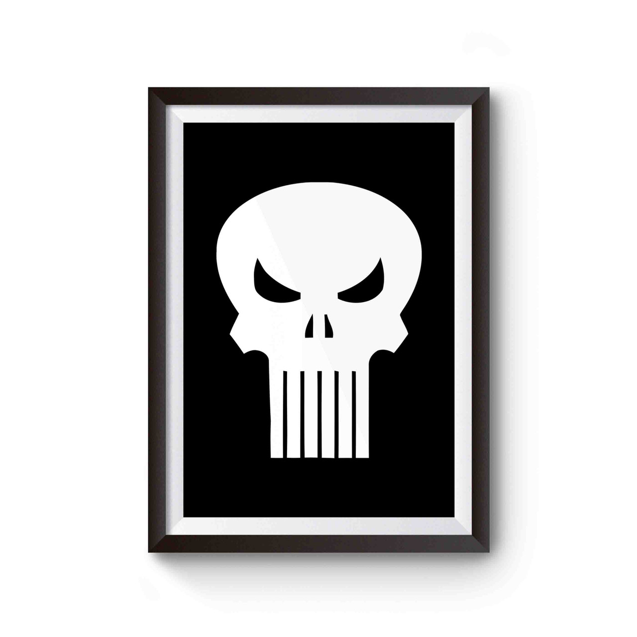 The Punisher Skull Marvel Spiderman Inspired Poster