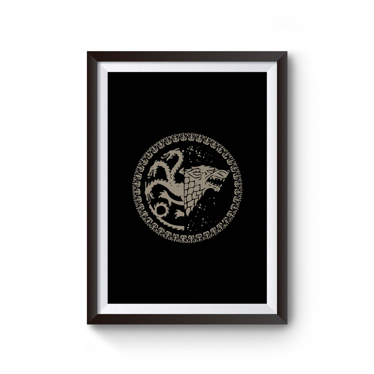 Targaryen Stark '20 Game Of Thrones Inspired Poster