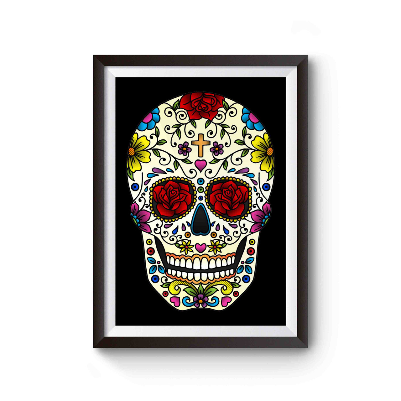 Sugar Skull Inspired Poster