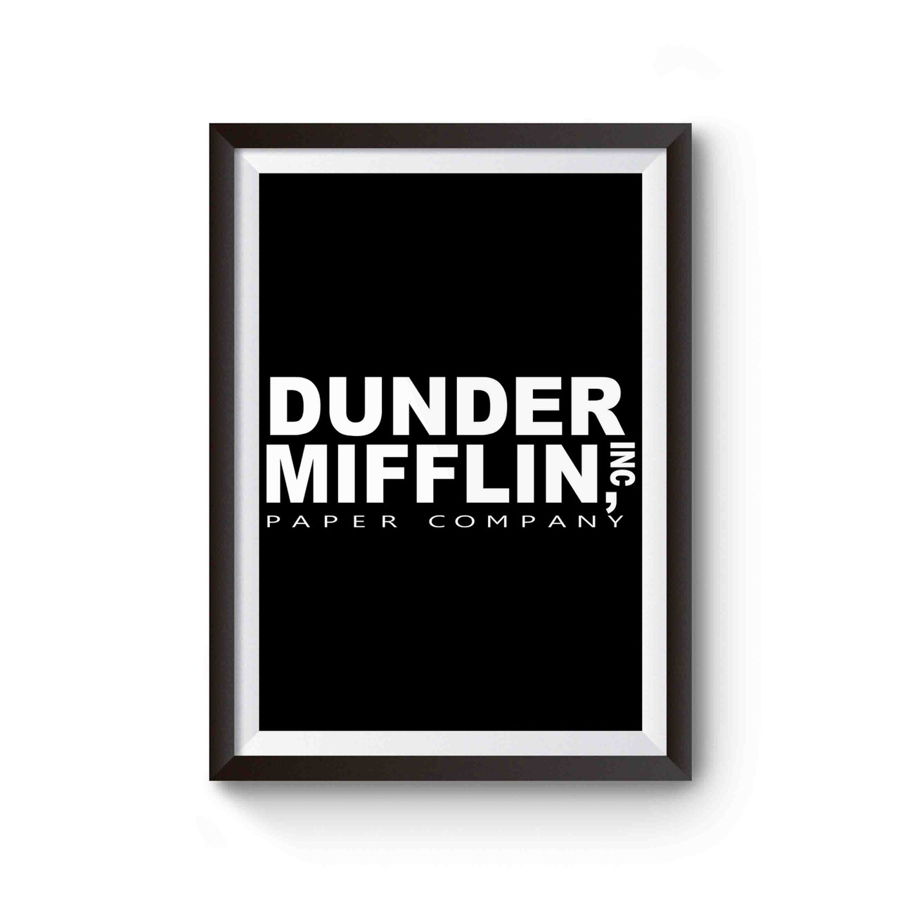 The Office Dunder Mifflin Inc Corporation Incorporated Paper Company Poster