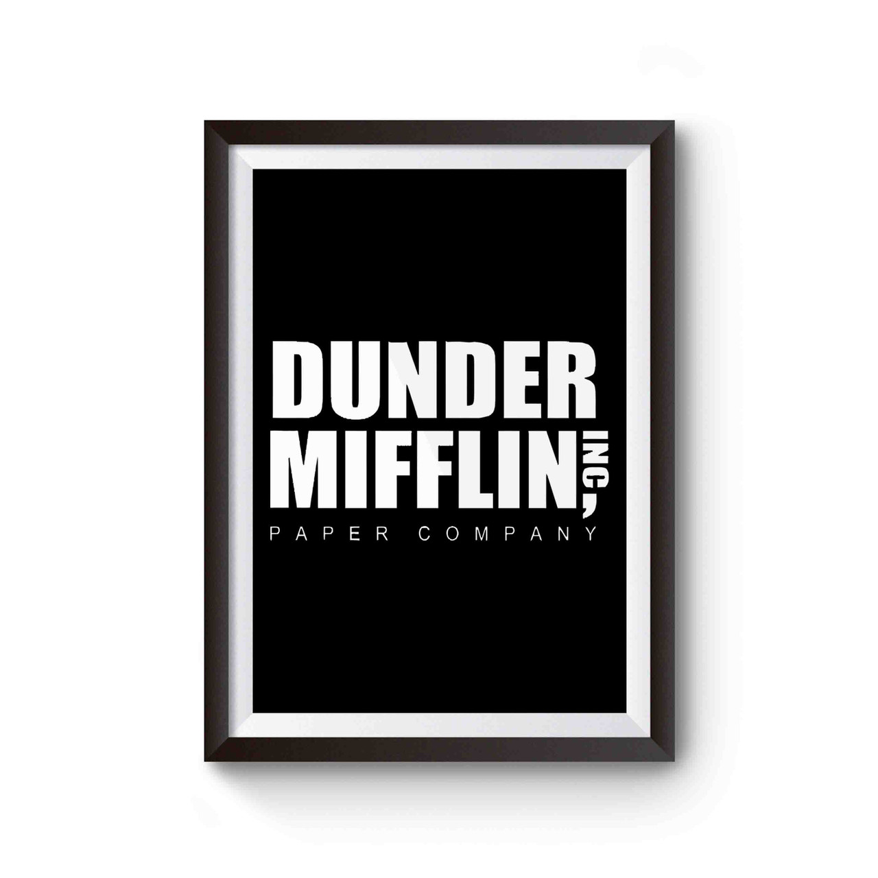 The Office Dunder Mifflin Inc Paper Company Logo Poster