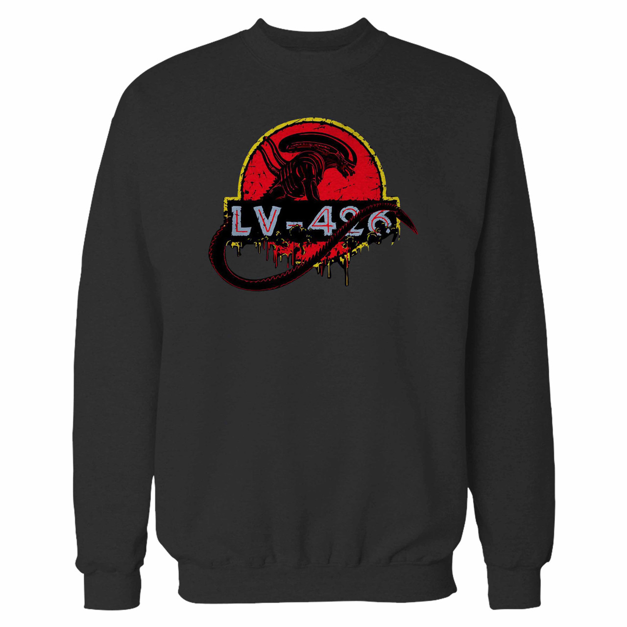 Aliens - Planet Lv-426 - Jurassic Park Crewneck Sweatshirt