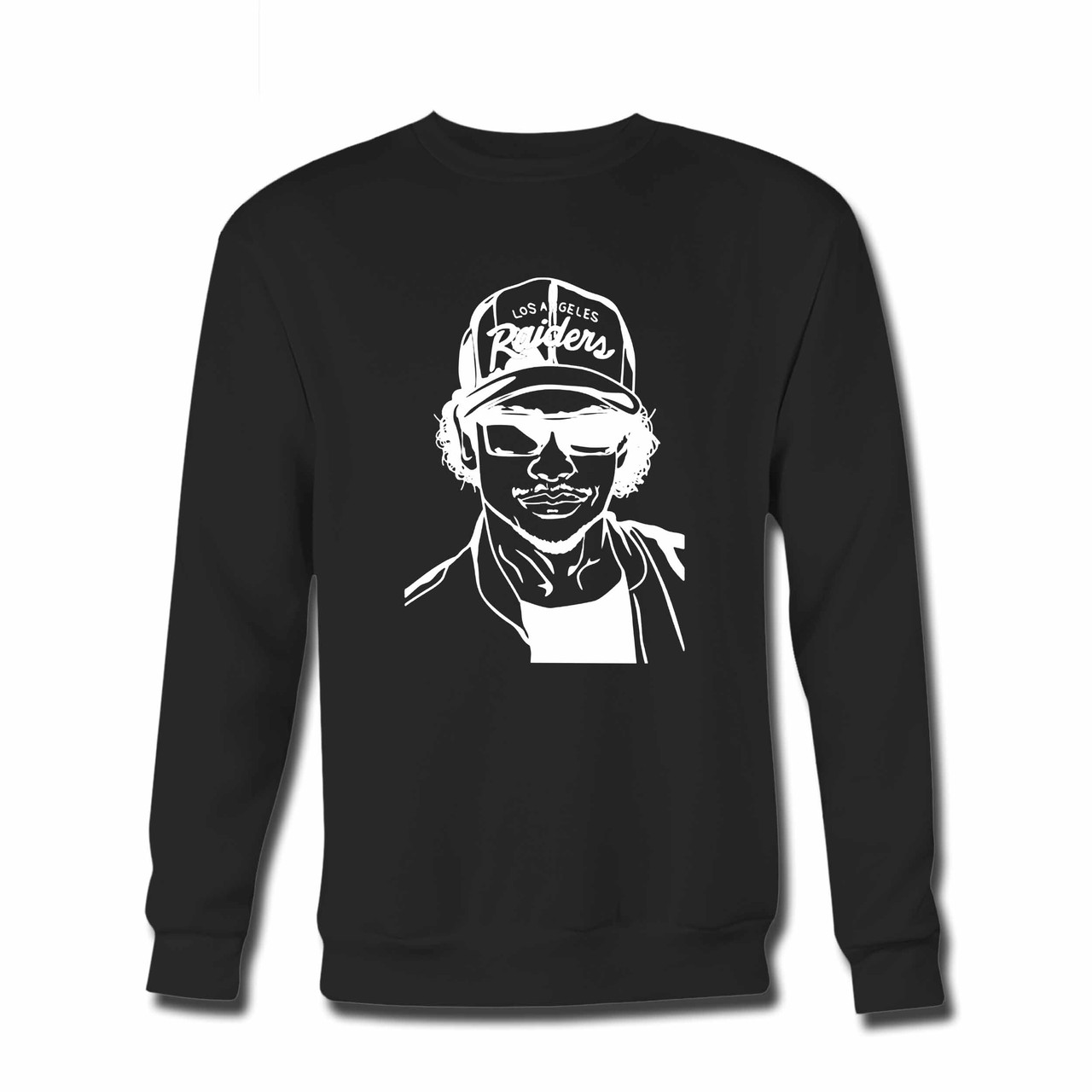 Eazy E Nwa Raiders Hat Crewneck Sweatshirt