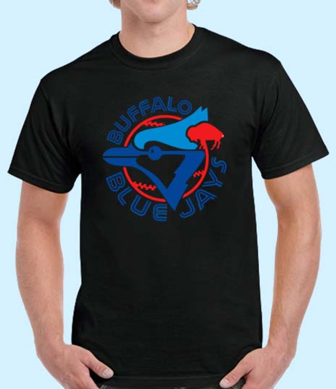 Buffalo Blue Jays Major League Baseball Team Men T Shirt