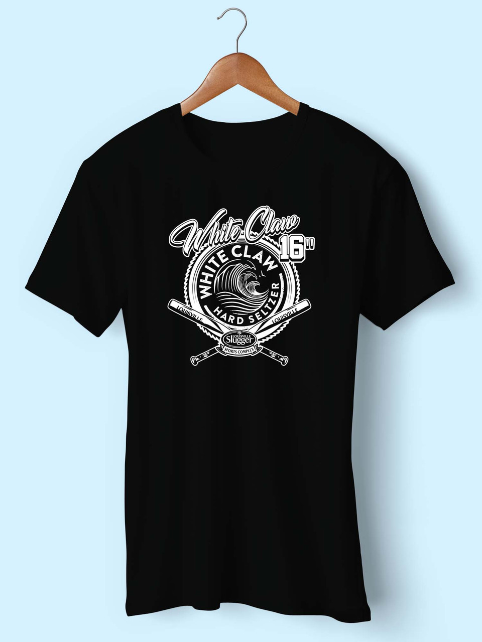 White Claw Logo Men T Shirt