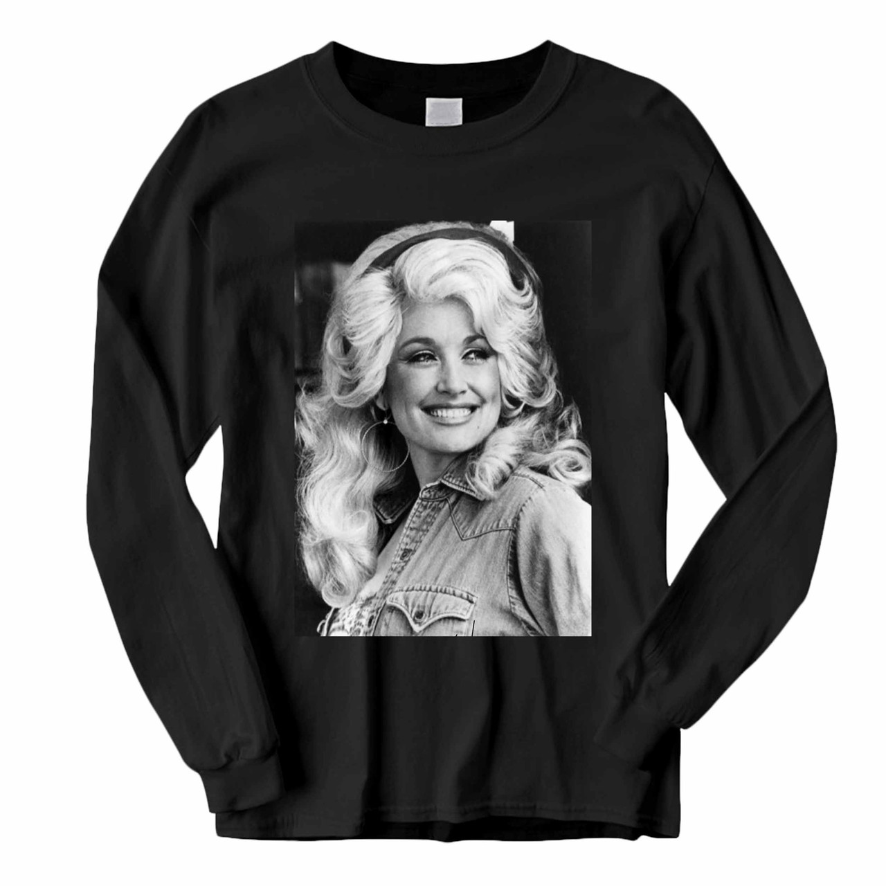 Dolly parton long sleeve t shirt Clearance