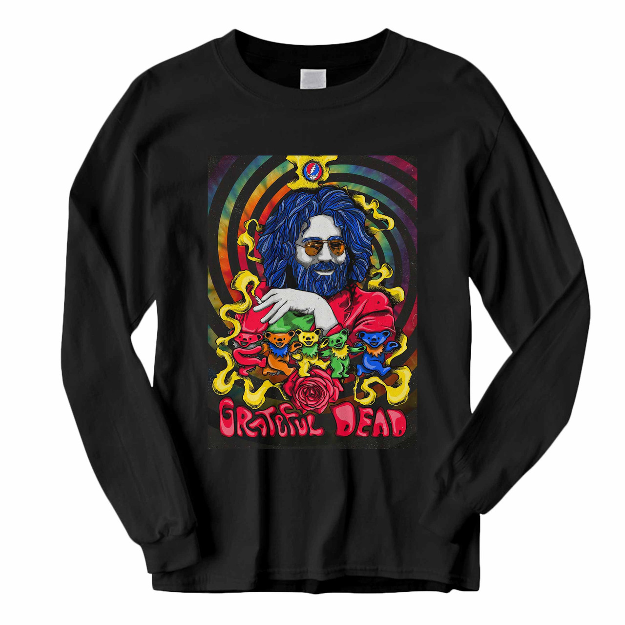 Grateful Dead Dancing Bear Cover Long 