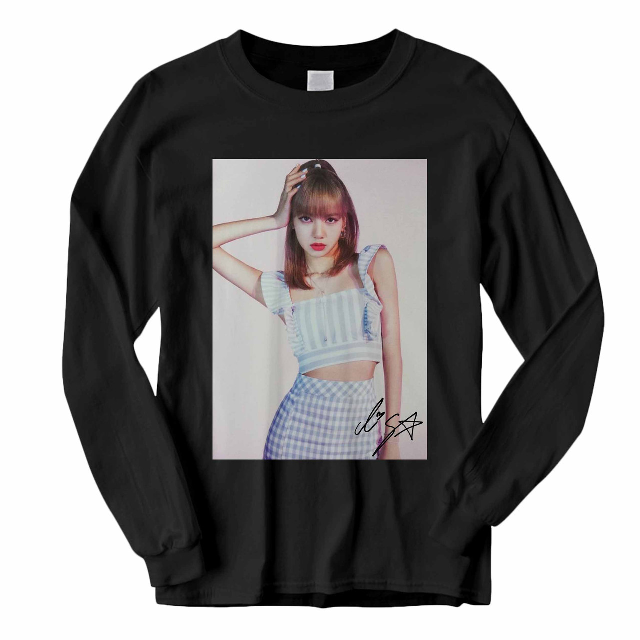 Lisa Blackpink Photoshoot Long Sleeve Shirt