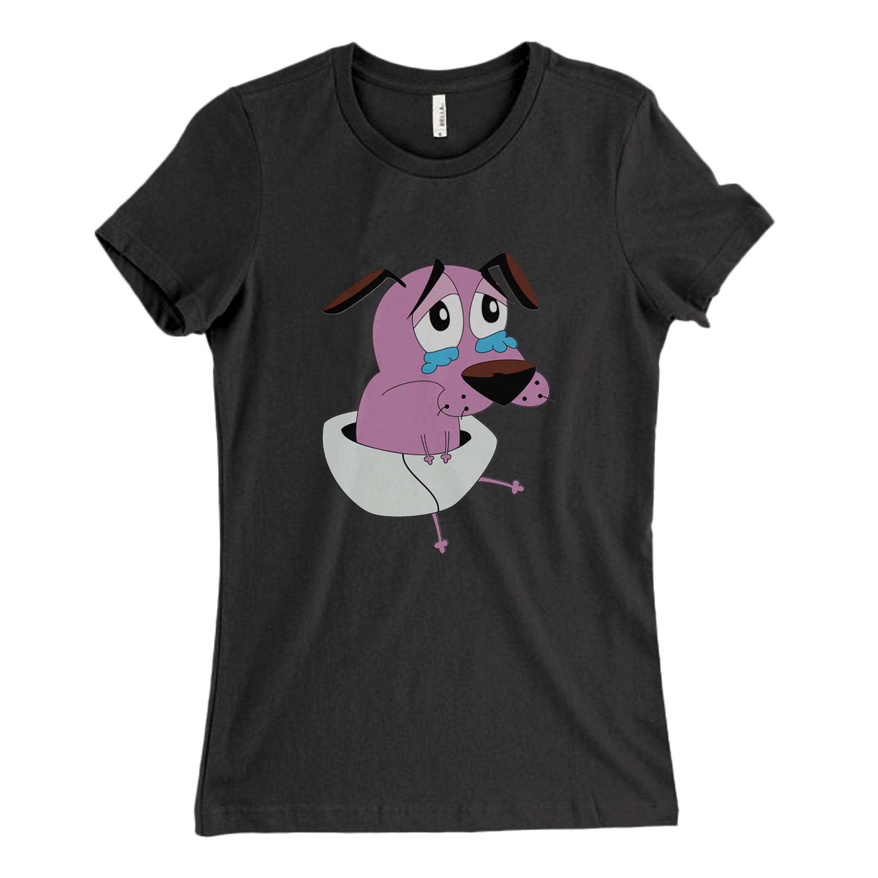 courage the cowardly dog baby Fresh Women T Shirt
