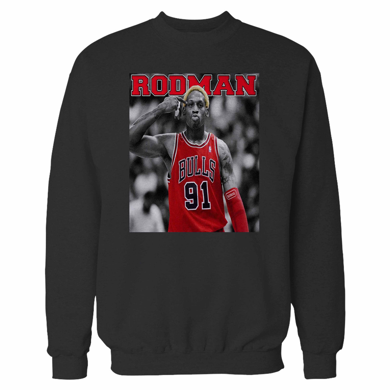 The Worm Dennis Rodman Basketball Legend Crewneck Sweatshirt