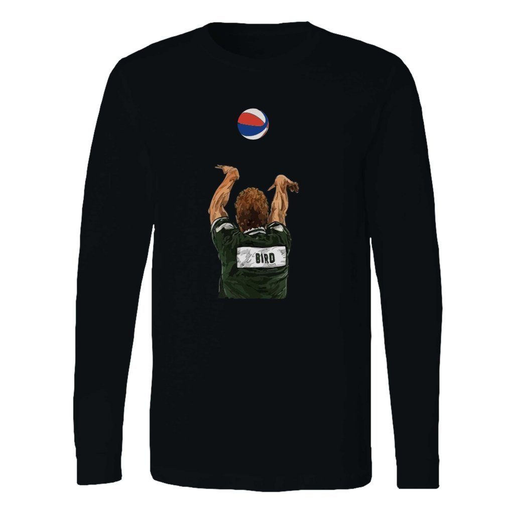 larry bird long sleeve shirt