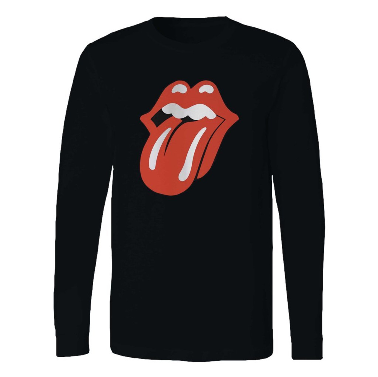 red rolling stones shirt