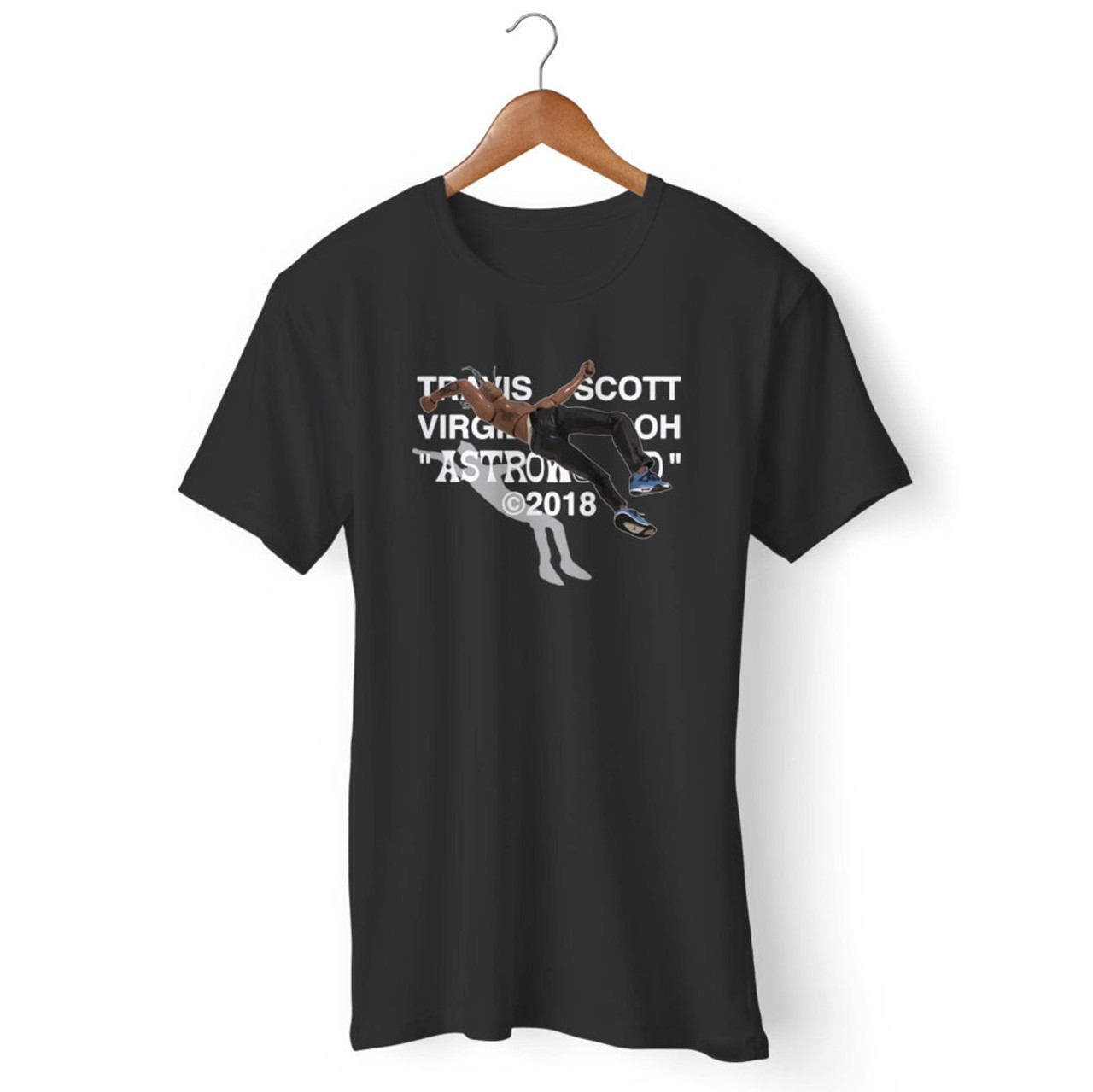 Travis Scott Virgil Abloh Astroworld Men T Shirt