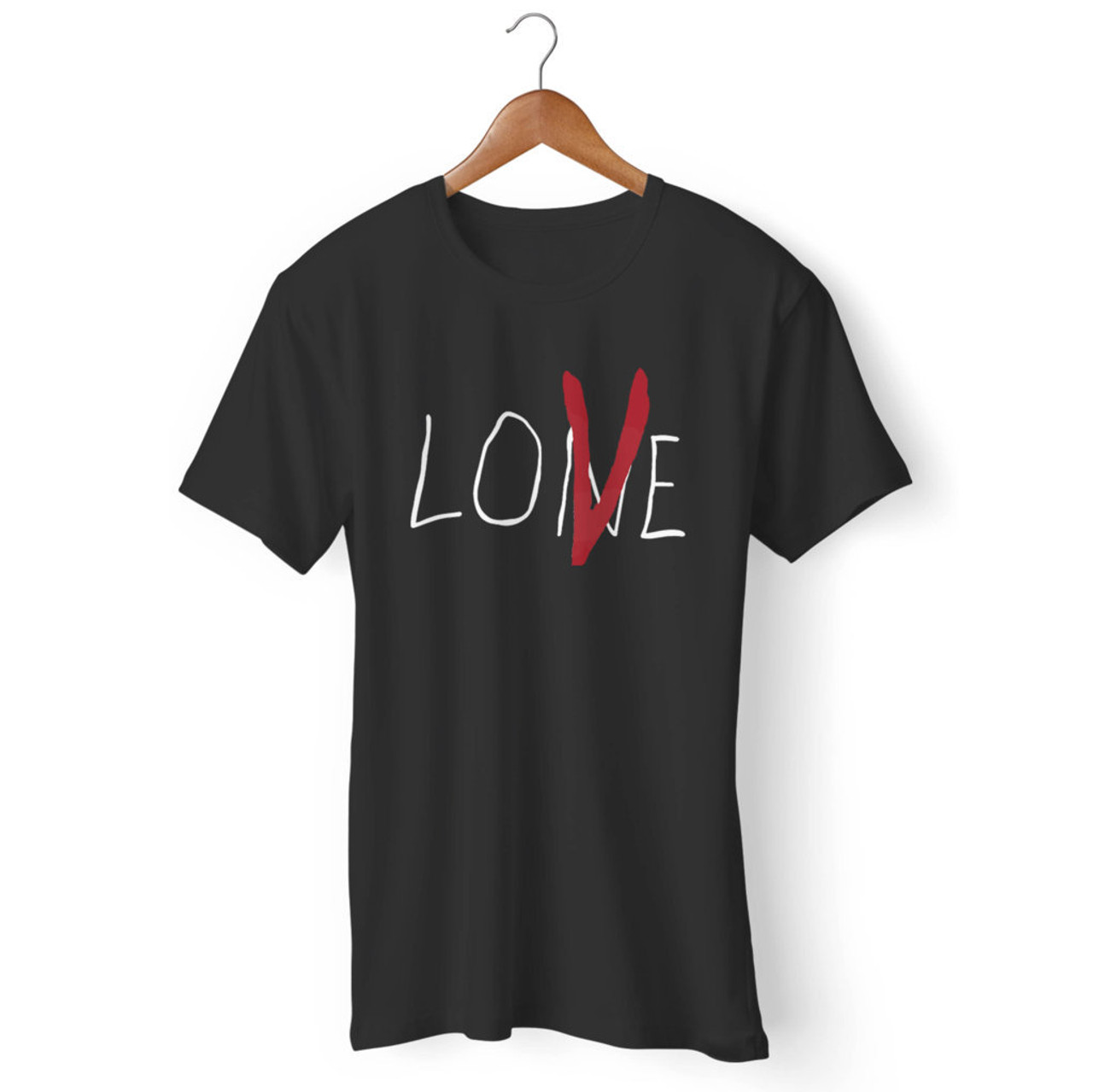 VLONE ☆ LOVE Black T-Shirt