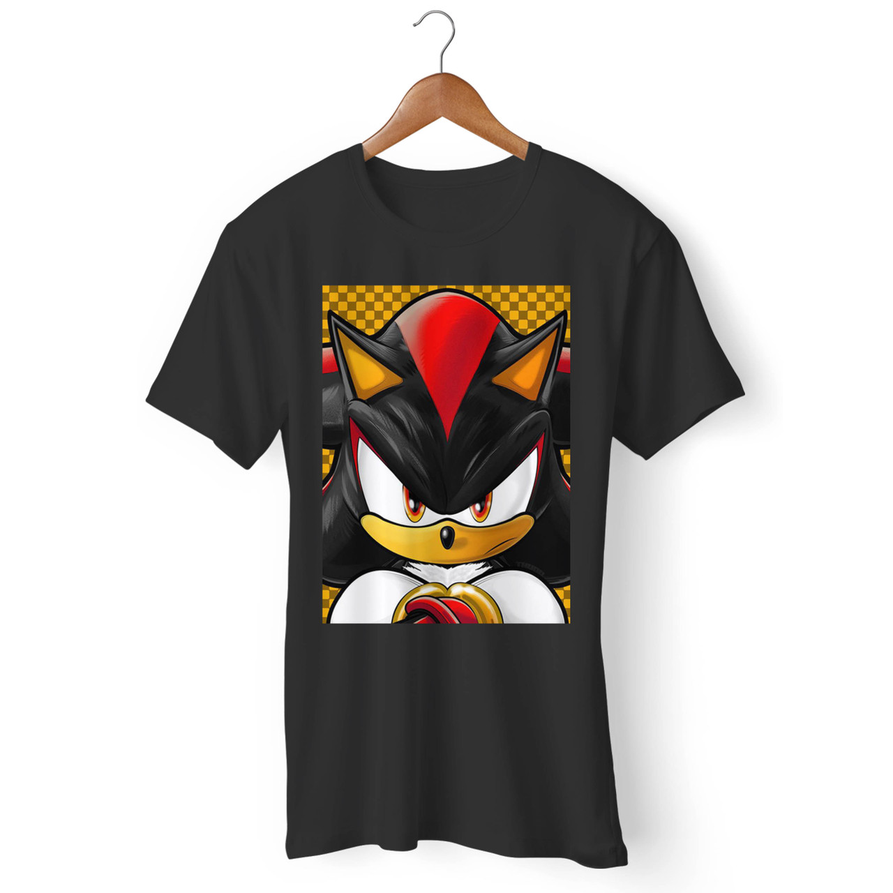Shadow the hedgehog t shirt clearance