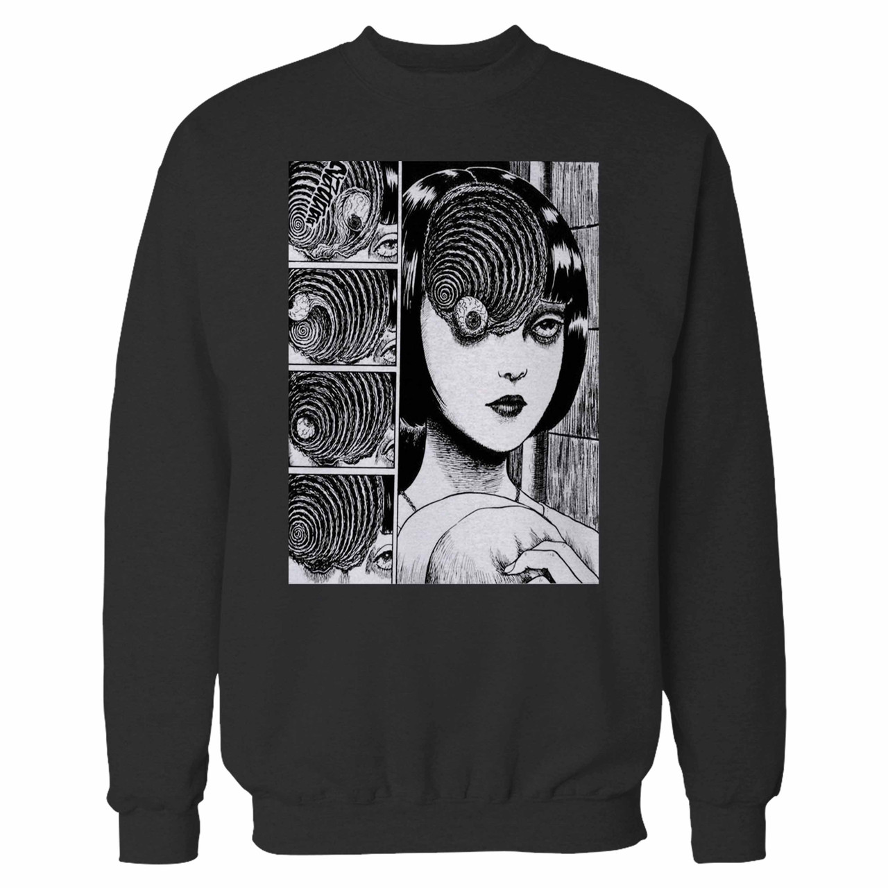 Junji ito sweatshirt Clearance