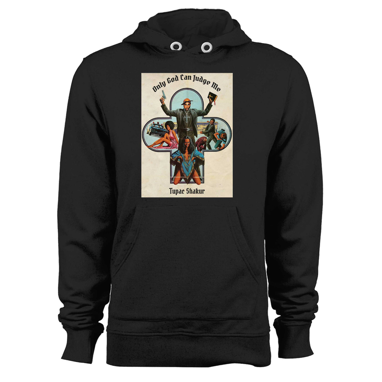 2pac Only God Can Judge Me Hoodie