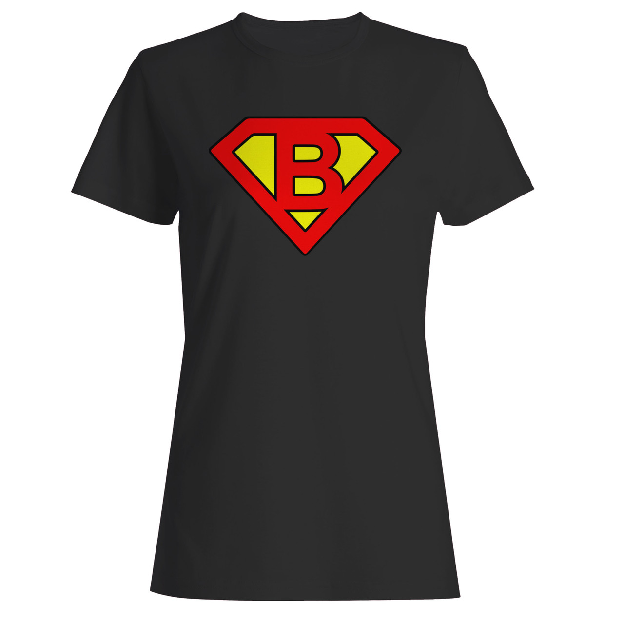 Superman Logo With B Letter Women