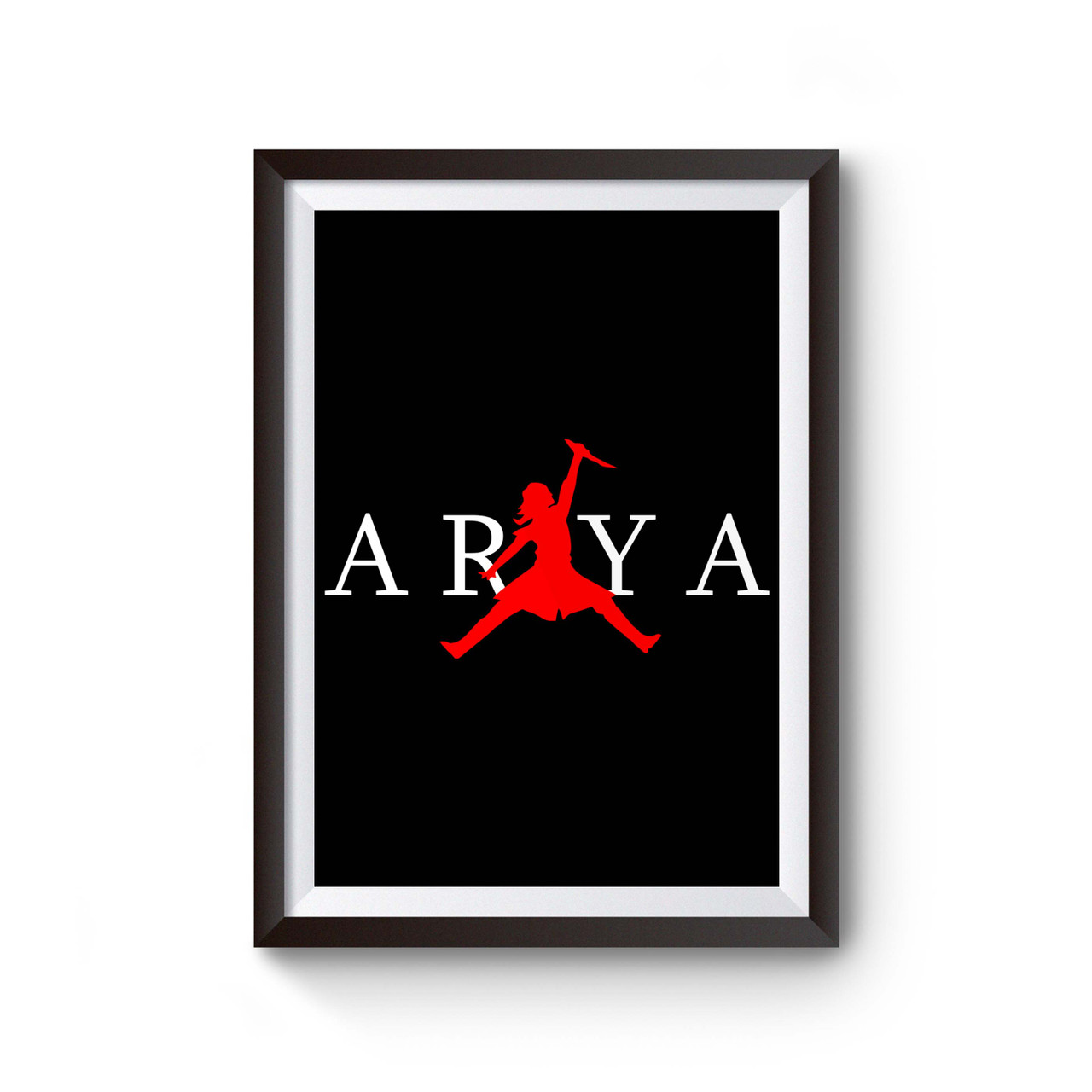 Arya Stark Jordan Air Poster