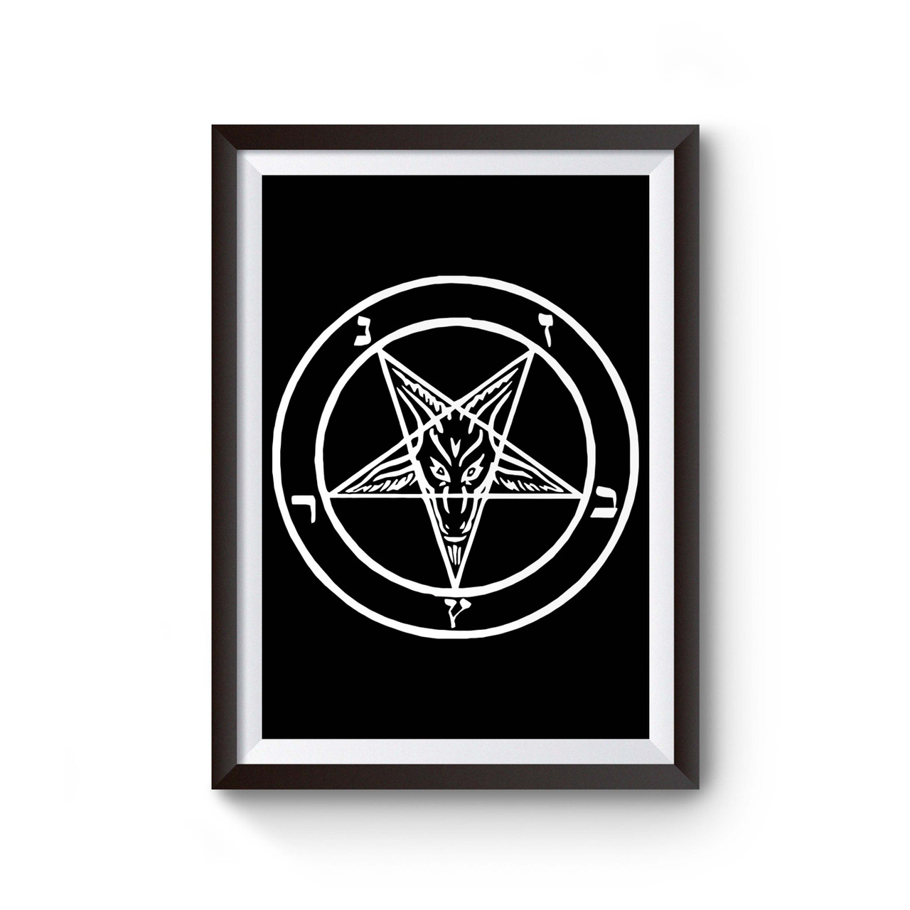 Baphomet Sigil Poster See more ideas about baphomet, satanic art, occult. teespedia