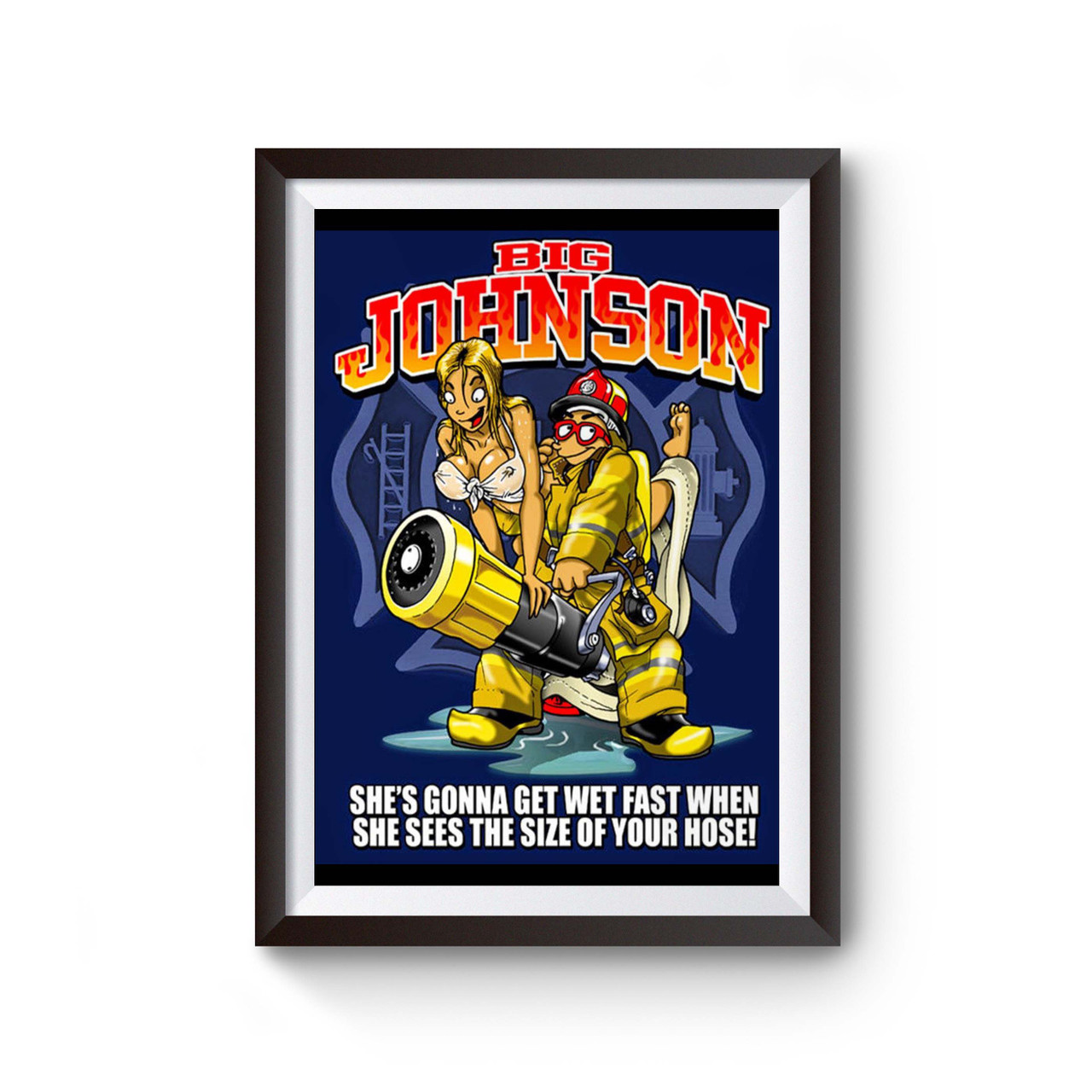 Big Johnson Fire Force Poster