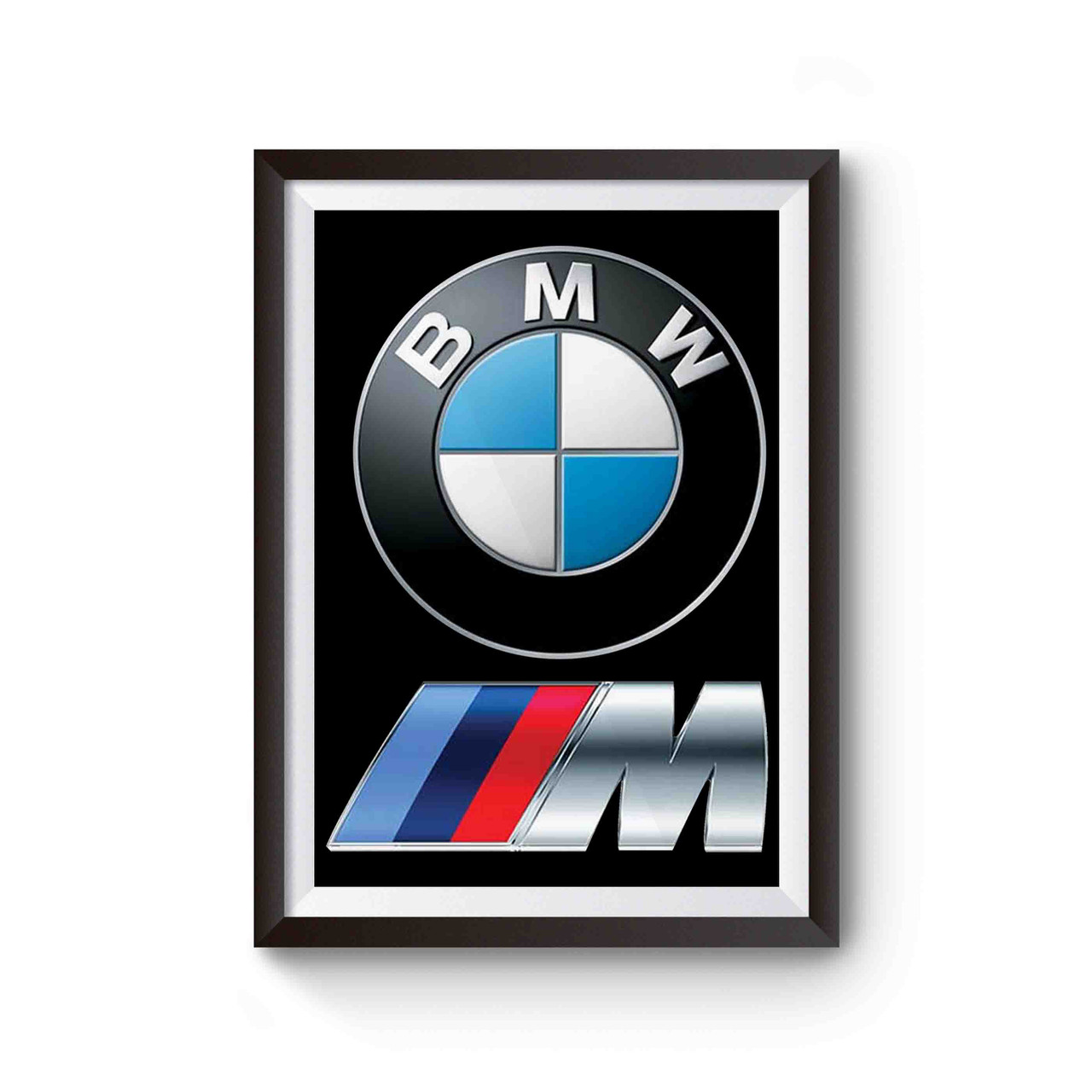 Bmw Logo M Power Car Poster