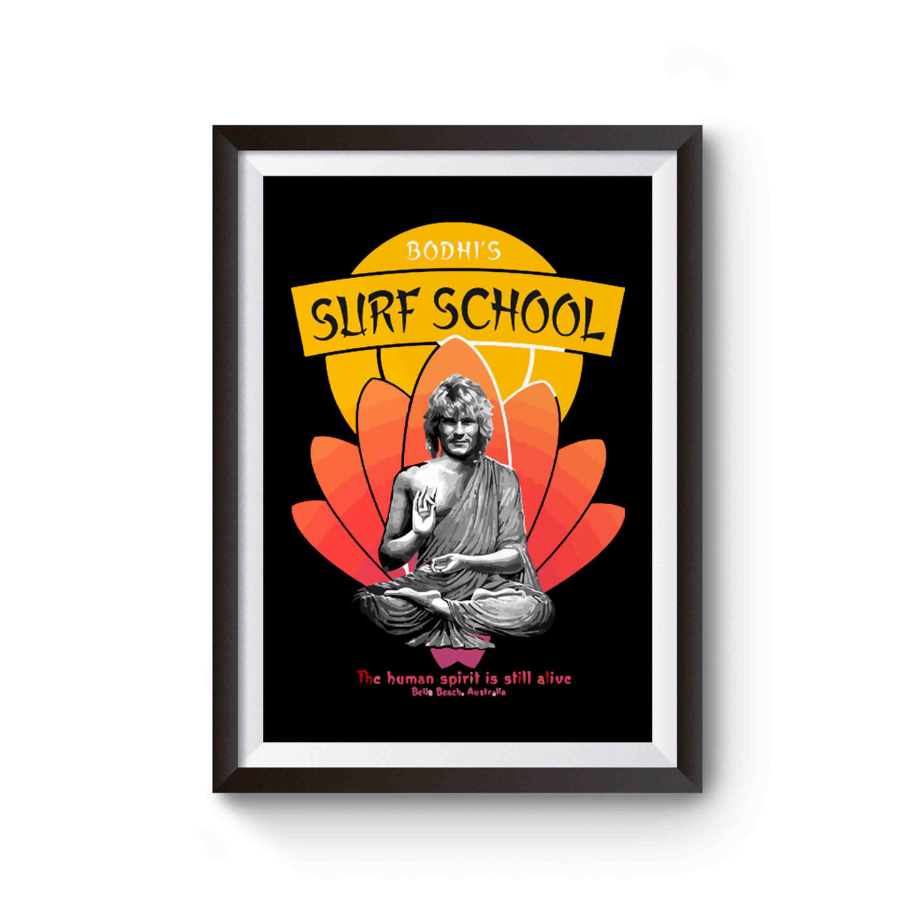 Xxx Brazzers School - Bodhi's Surf School Point Break Inspired Poster