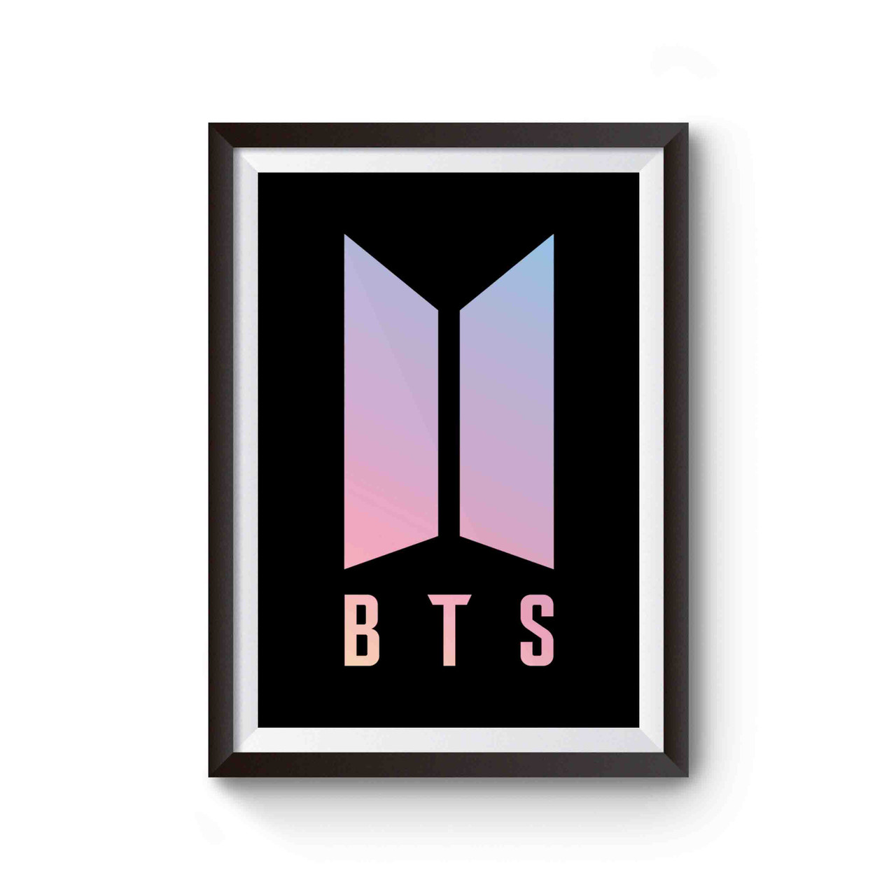 Bts Logo Kpop Poster