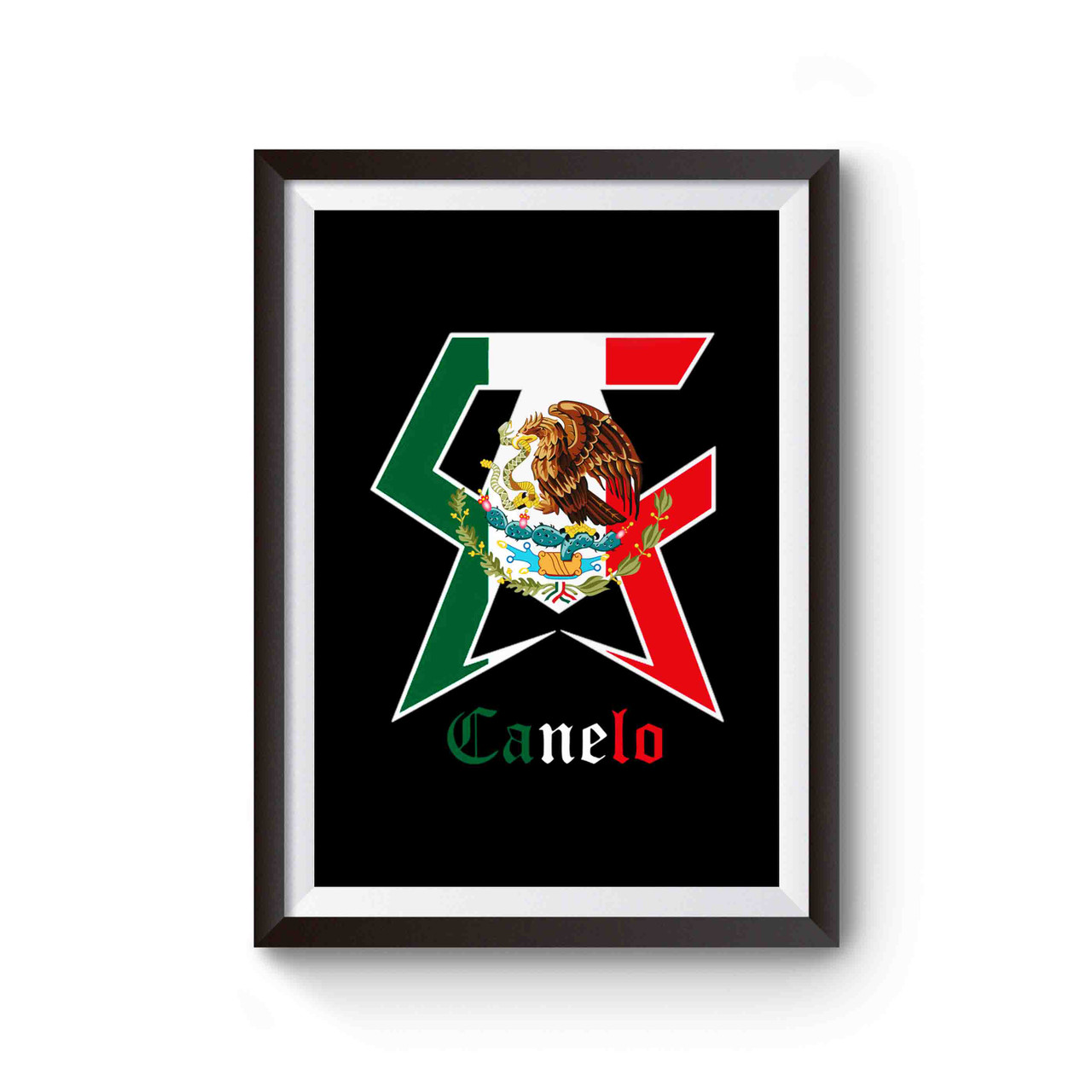 Canelo Alvarez Logo Poster