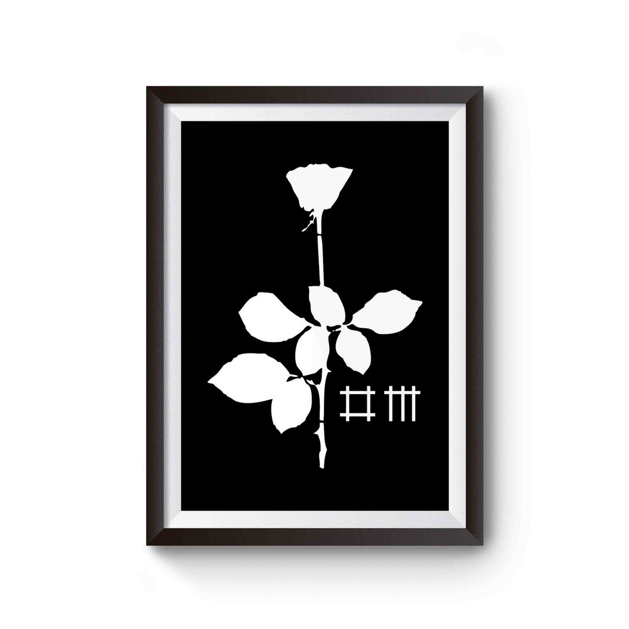 Depeche Mode Violator Rose Flowers Poster