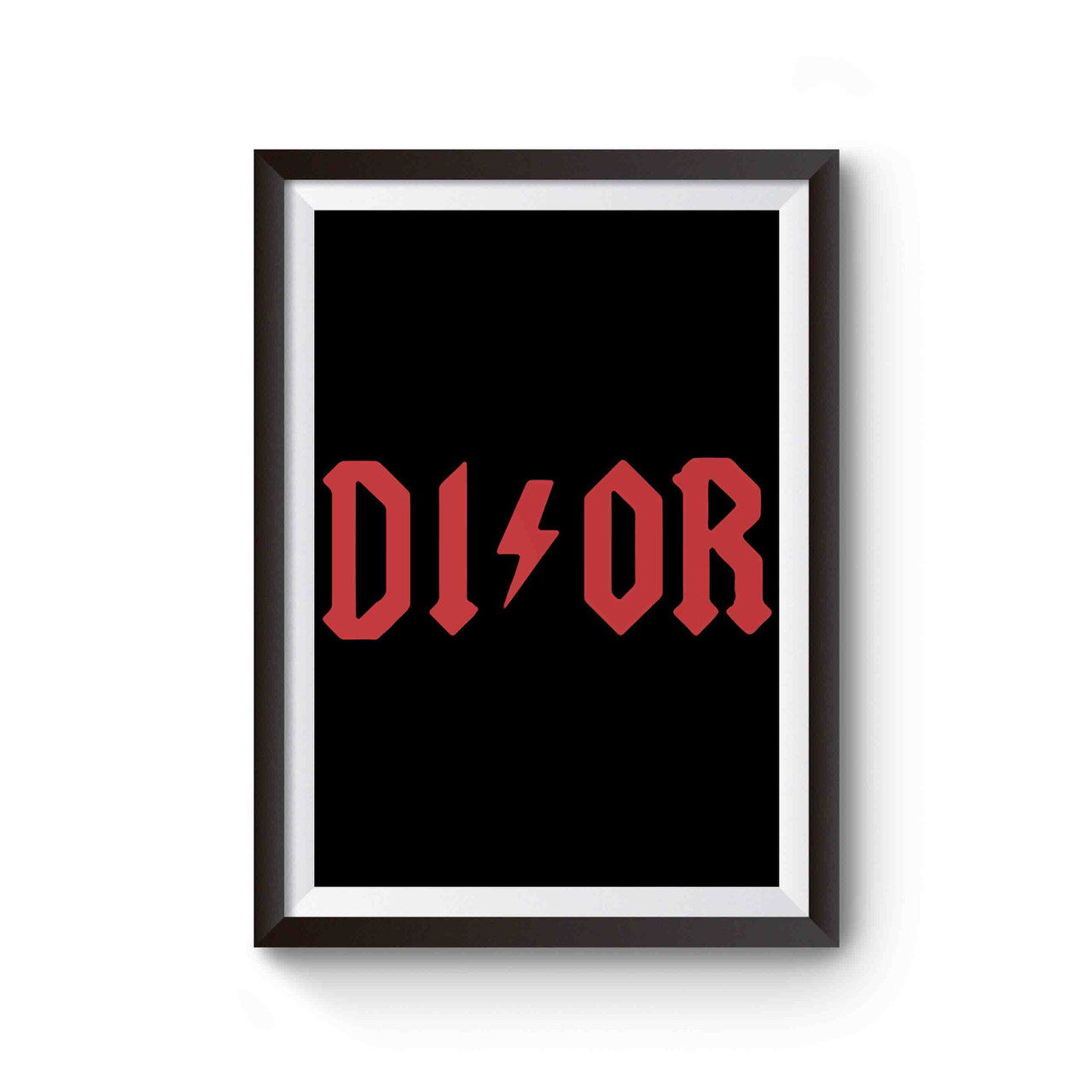 Dior Acdc Poster