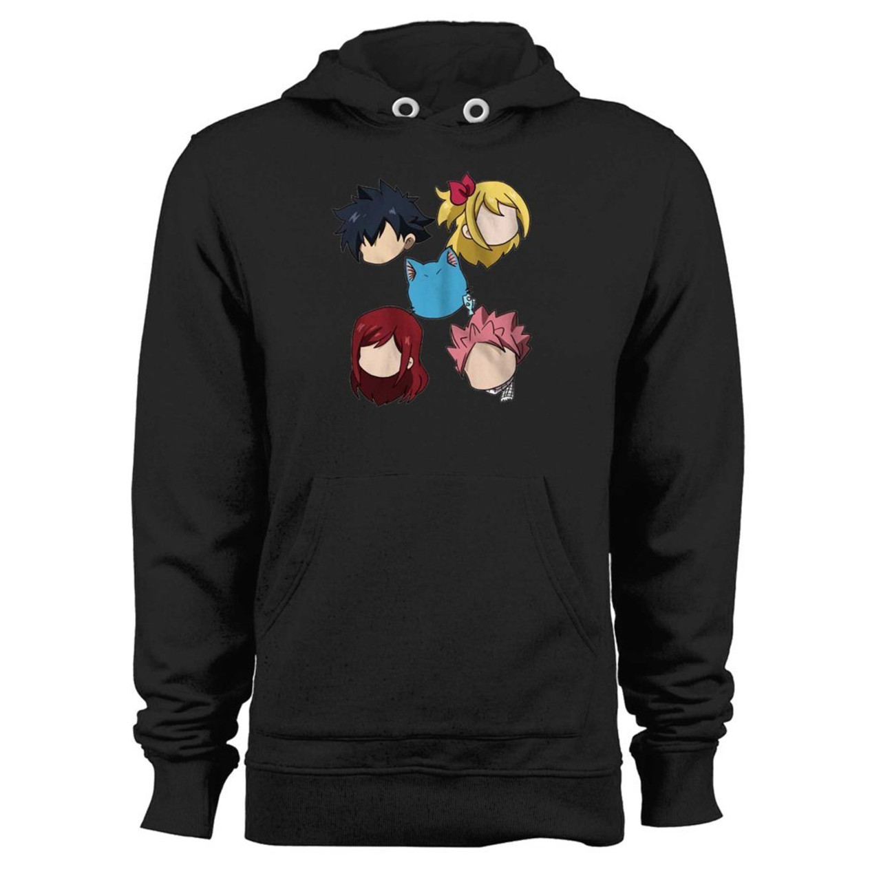 Fairy Tail Team Natsu Erza Lucy Grey And Happy Hoodie