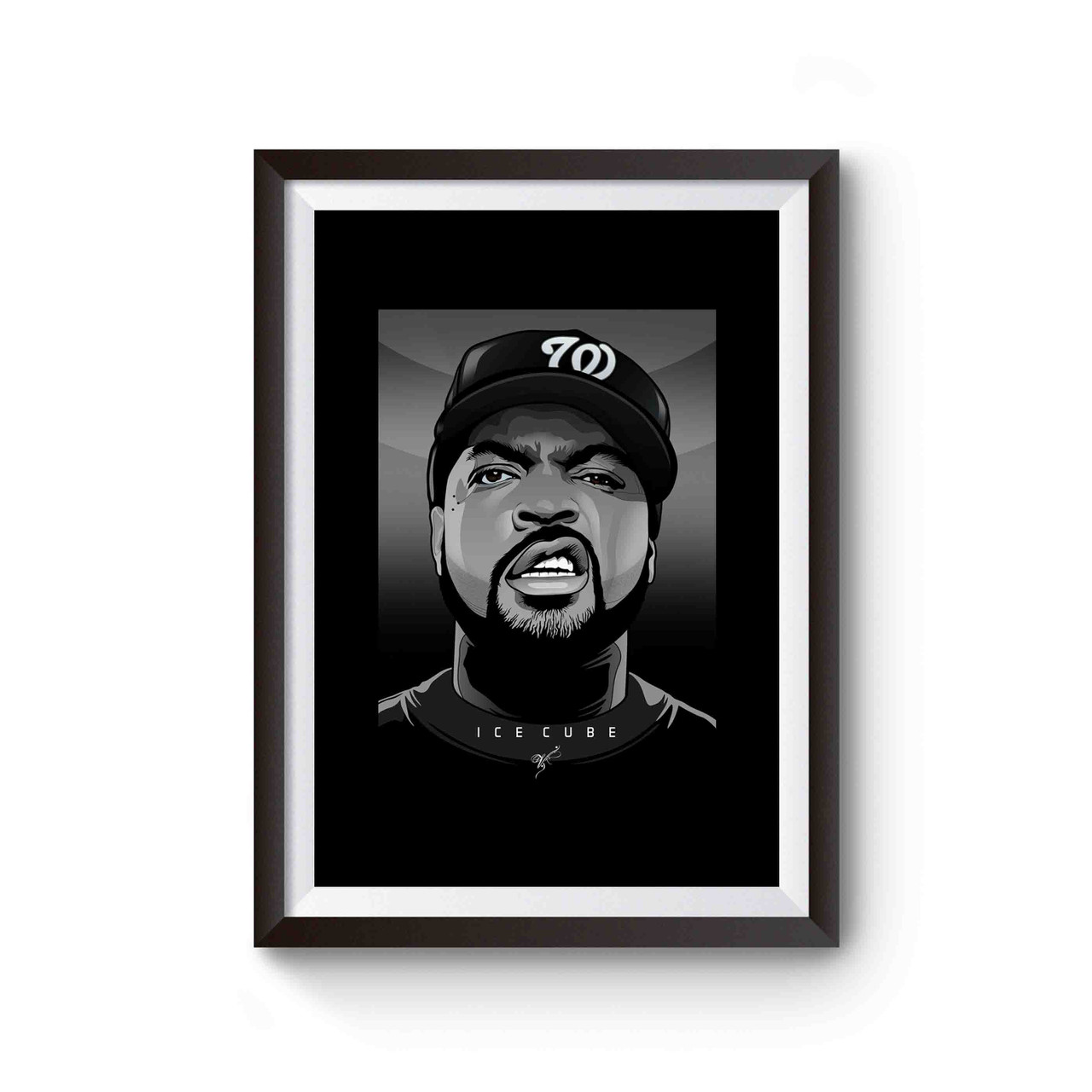 ice cube rapper vector