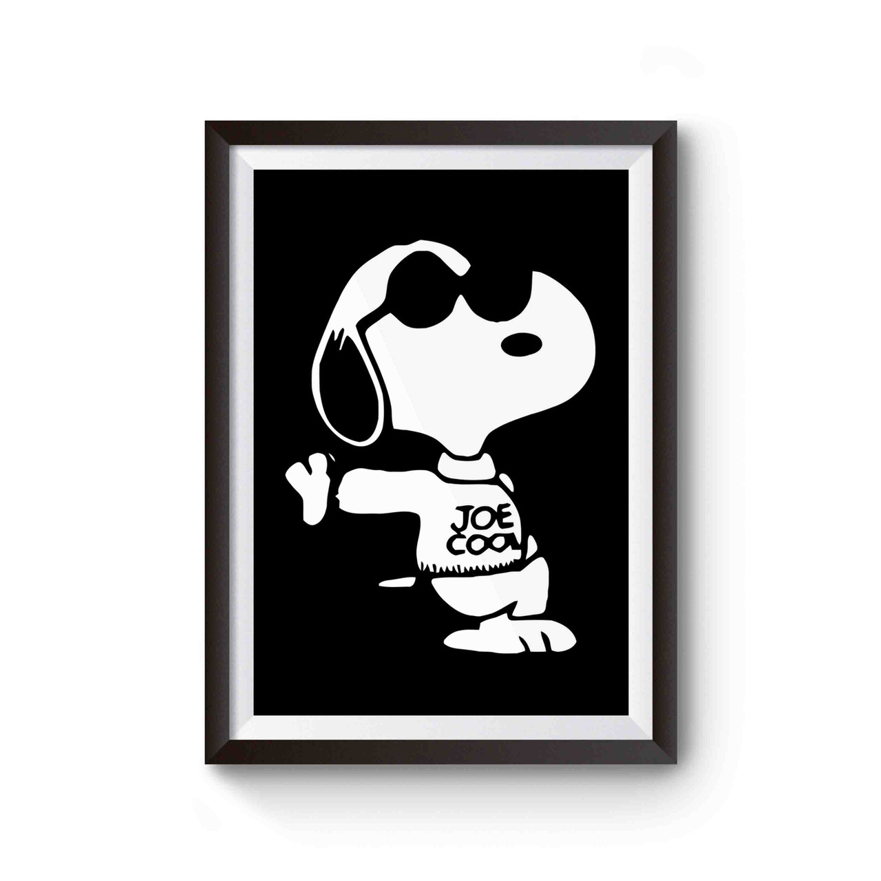 Joe Cool Snoopy Poster