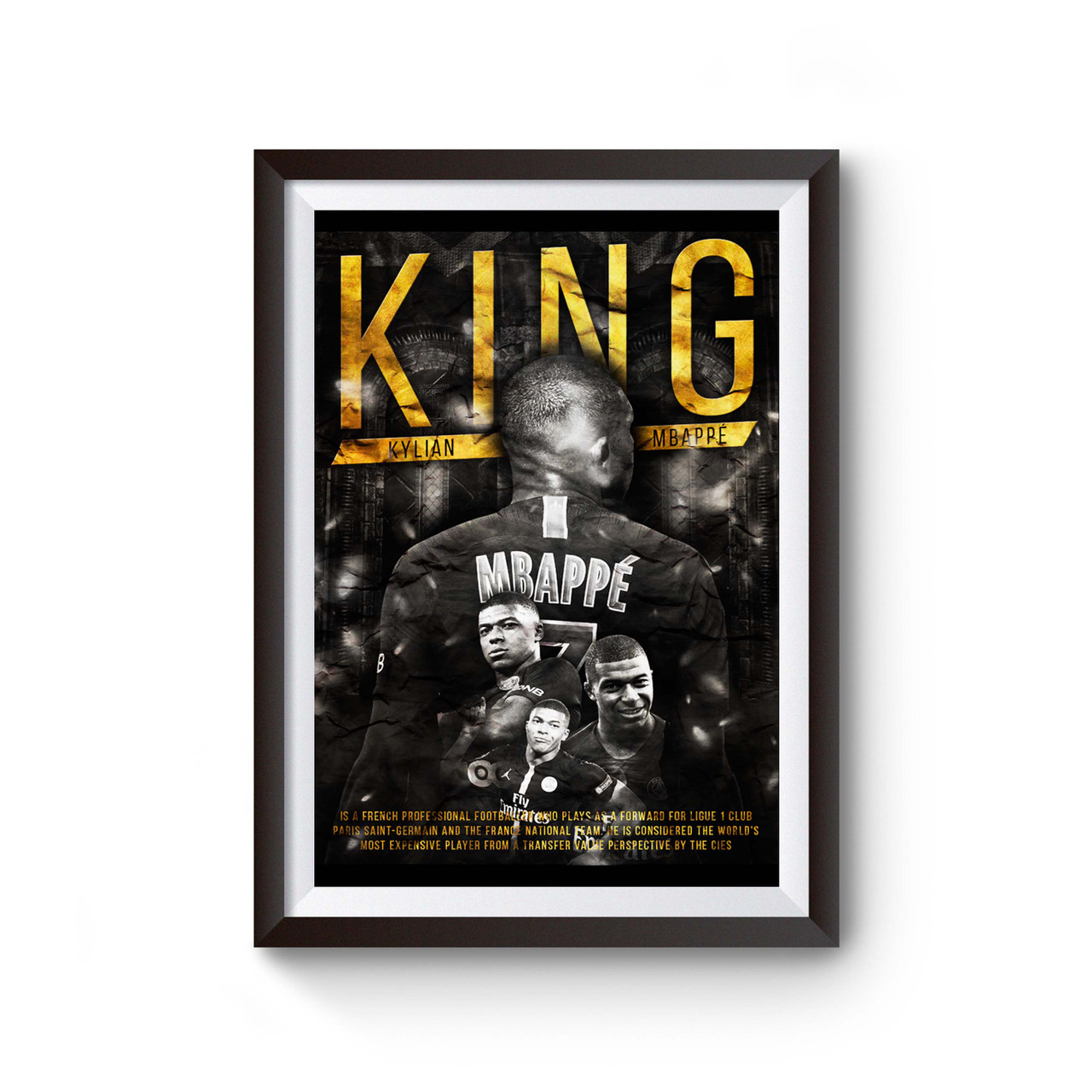 Kylian Mbappe Poster