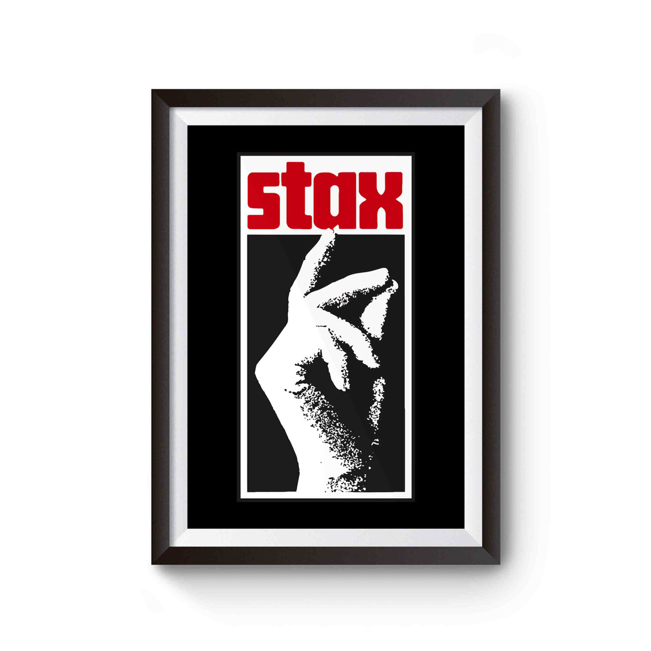 Ladies Stax Records Snapping Fingers Poster
