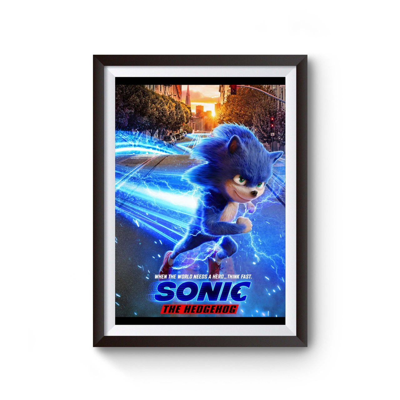 Sonic the Hedgehog Movie Poster