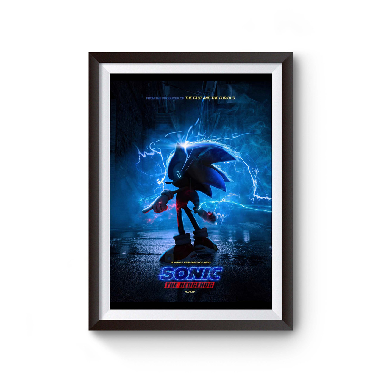 Sonic Movie 2- Movie Poster  Sonic heroes, Sonic art, Sonic